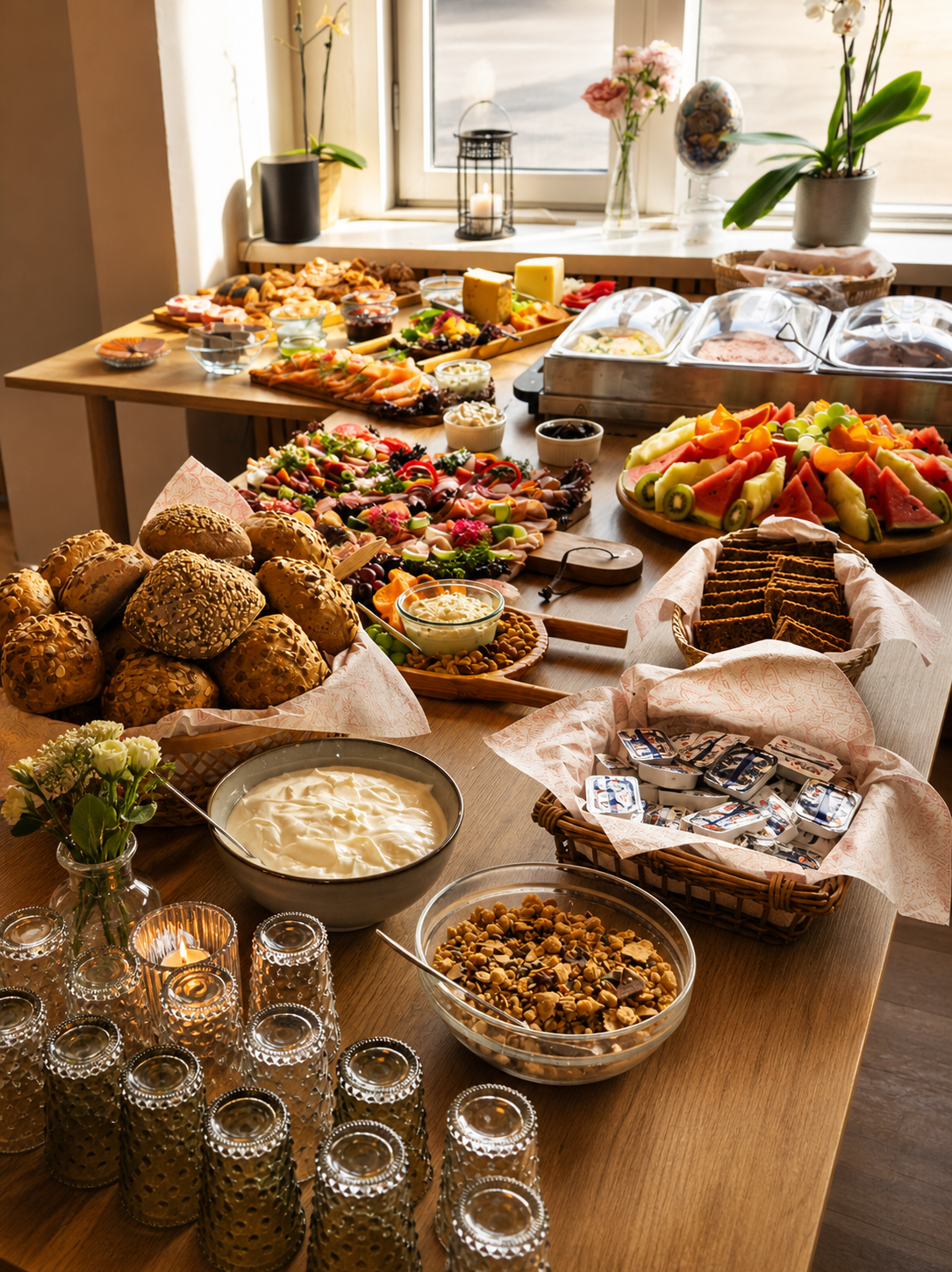 Husets brunch fra MIVI's café & spisested