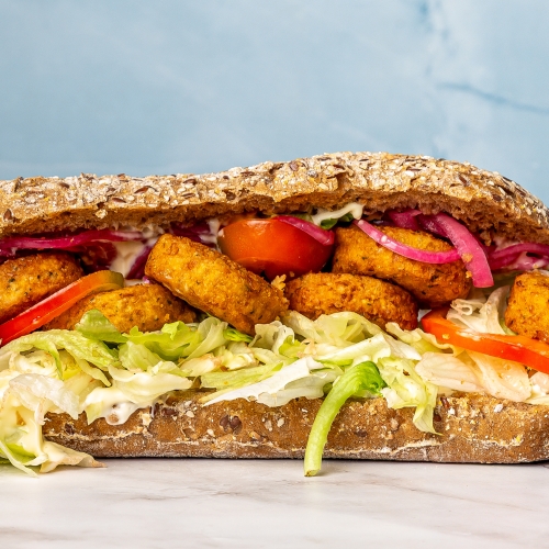 Sandwich - vegetar med falafel