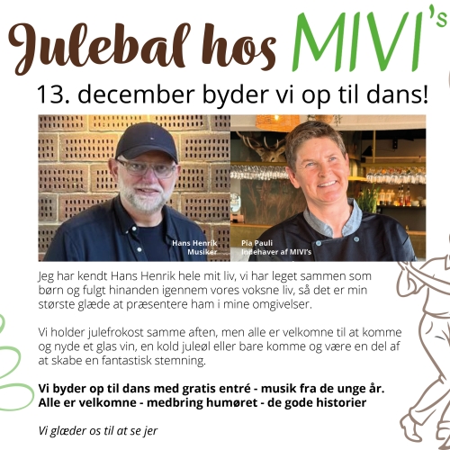 Julebal hos MIVI's
