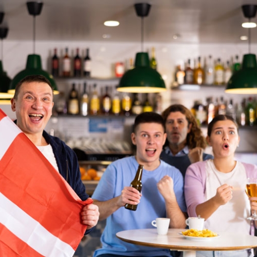 Se EM i håndbold på storskærm hos MIVI’s café & spisested i Ringe.