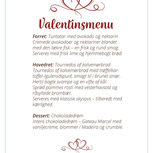 Valentinsmenu