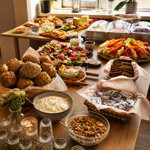 Husets brunch fra MIVI's café & spisested