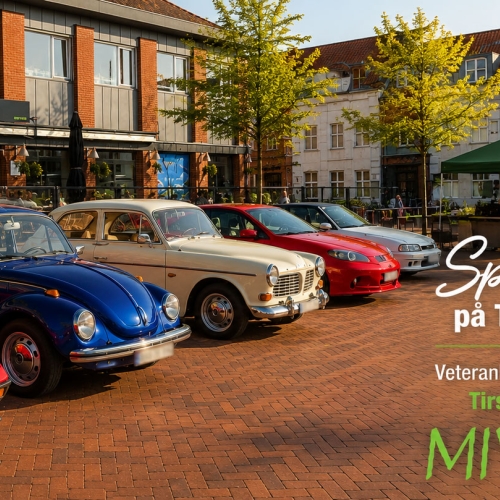 Specialbiler, knallerter, MC og veteranbiler samlet på Torvet i Ringe tirsdag kl. 17 ved MIVI’s café & spisested.