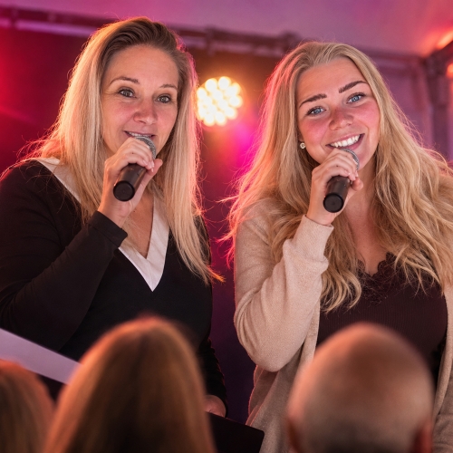 Mette og Gittes Duo til gratis koncert under Open by Night på Torvet i Ringe fredag 28. august 2026.